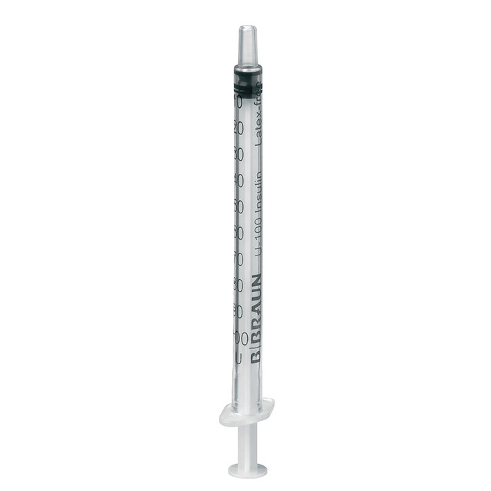 Omnifix 100 Solo Insulinspritzen 1 ml