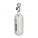 Sauerstoff-Flasche, leer 0,8 Ltr.,